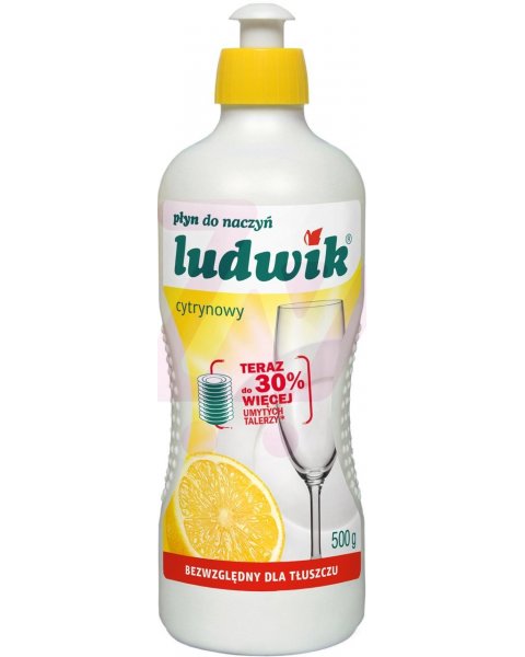 Ludwik Płyn do naczyń cytrynowy 500g NoweZakupy pl 5900861430129