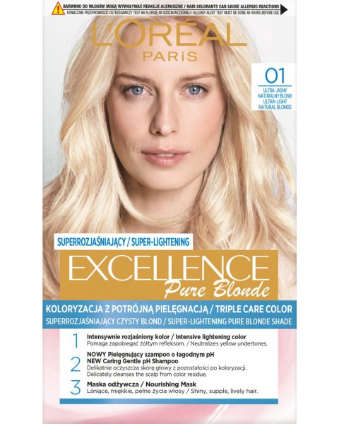 L Or Al Paris Excellence Pure Blonde Farba Do W Os W Ultra Jasny