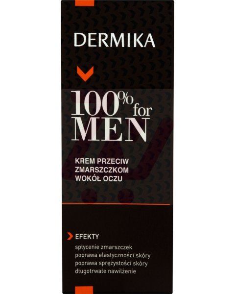 DERMIKA 100% FOR MEN KREM PRZECIW ZMARSZCZKOM WOKÓŁ OCZU 15 ML