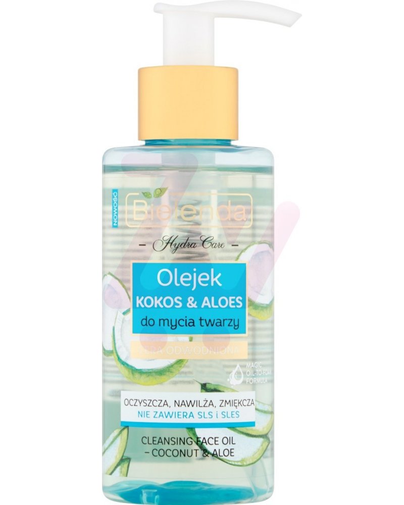 Bielenda Hydra Care Olejek do mycia twarzy kokos & aloes 140 ml ...