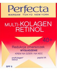 PERFECTA MULTI-KOLAGEN RETINOL 40+ WYGŁADZENIE KREM NA DZIEŃ I NA NOC 50 ML