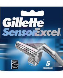 GILLETTE SENSOREXCEL OSTRZA WYMIENNE DO MASZYNKI, 5 SZTUK