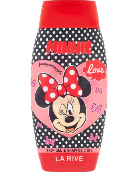 LA RIVE MINNIE SZAMPON I PŁYN DO KĄPIELI 2 W 1 DLA DZIECI POWYŻEJ 3. ROKU ŻYCIA 250 ML