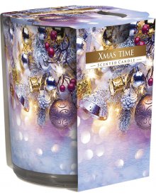 Świeczka świąteczna zapachowa XMAS TIME Świąteczny czas 1szt