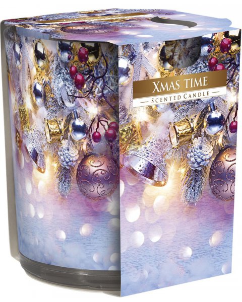 Świeczka świąteczna zapachowa XMAS TIME Świąteczny czas 1szt