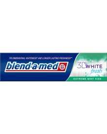 BLEND-A-MED 3DWHITE FRESH EXTREME MINT KISS PASTA DO ZĘBÓW 100 ML