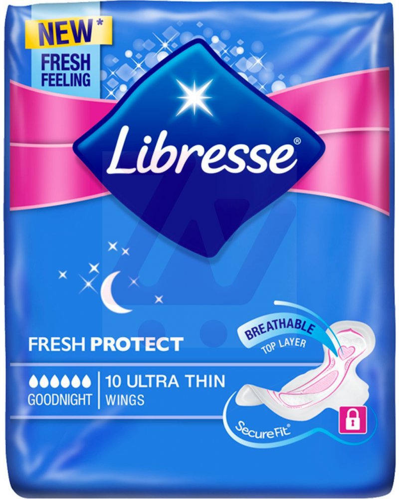 LIBRESSE ULTRA GOODNIGHT FLEX SYSTEM PODPASKI 10 SZTUK NoweZakupy.pl