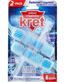 KRET FRESH POWER MARINE FRESH KOSTKA DO WC 2 X 40 G