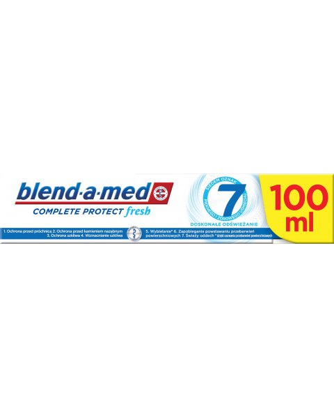 BLEND-A-MED COMPLETE PROTECT 7 EXTRA FRESH PASTA DO ZĘBÓW, 100 ML