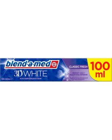 BLEND-A-MED 3D WHITE CLASSIC FRESH PASTA DO ZĘBÓW 100 ML