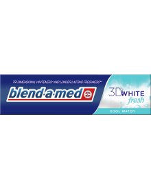 BLEND-A-MED 3D WHITE PASTA DO ZĘBÓW COOL WATER 100ML