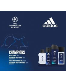 ADIDAS ZESTAW KOSMETYKÓW PREZENTOWY UEFA CHAMPIONS LEAGUE