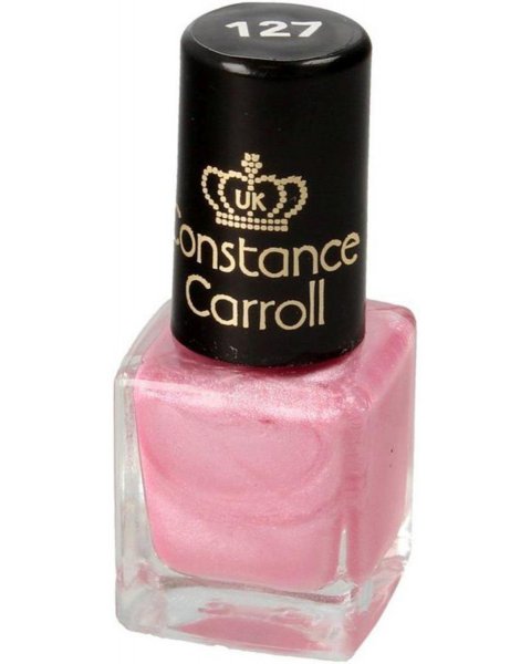 CONSTANCE CARROLL LAKIER DO PAZNOKCI Z WINYLEM COLOR 127 PEARLY PINK MINI 5ML