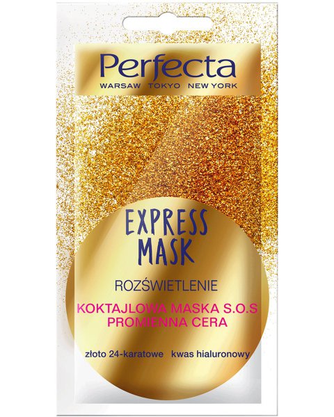 PERFECTA EXPRESS MASK KOKTAJLOWA MASKA SOS PROMIENNA CERA 8ML
