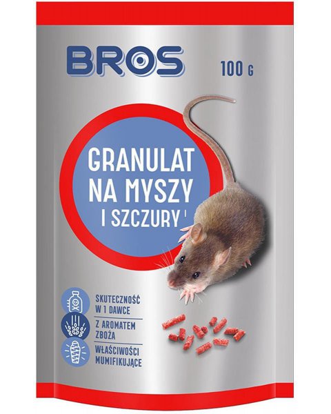 BROS GRANULAT MA MYSZY I SZCZURY 100G