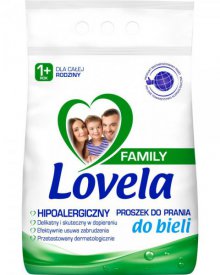 LOVELA FAMILY HIPOALERGICZNY PROSZEK DO PRANIA DO BIELI 2,1 KG