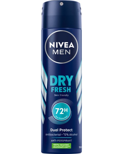 NIVEA MEN DRY FRESH ANTYPERSPIRANT SPRAY 150 ML