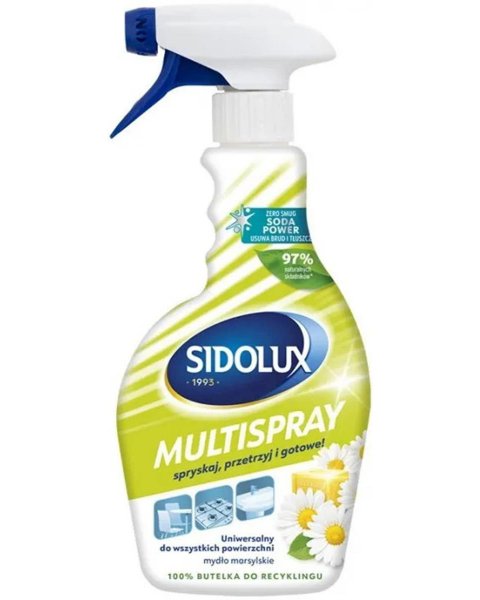 SIDOLUX MULTISPRAY UNIWERSALNY DO WSZYSTKICH POWIERZCHNI 500ML