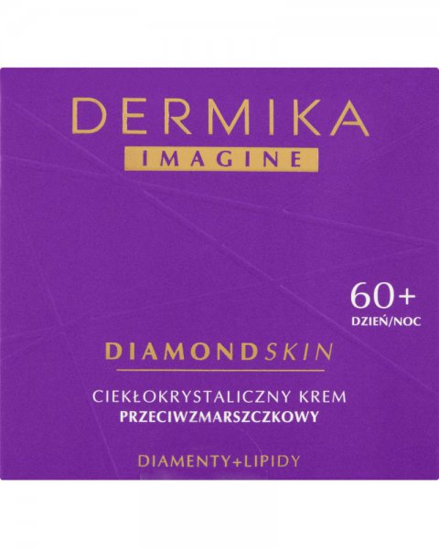 DERMIKA IMAGINE DIAMOND SKIN CIEKŁOKRYSTALICZNY KREM PRZECIWZMARSZCZKOWY 60+ DZIEŃ NOC 50 ML