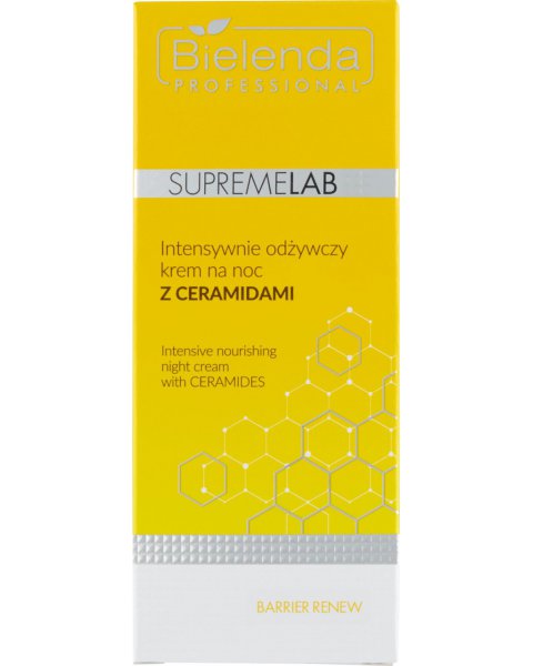 BIELENDA PROFESSIONAL SUPREMELAB INTENSYWNIE ODŻYWCZY KREM NA NOC Z CERAMIDAMI 50 ML