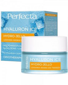 PERFECTA HYALURONIC ICE LODOWA MASKA DO TWARZY HYDRO JELLO 50ML