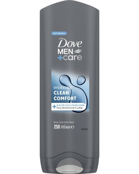 DOVE MEN+CARE CLEAN COMFORT ŻEL POD PRYSZNIC 250 ML