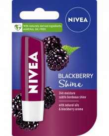 NIVEA BLACKBERRY SHINE PIELĘGNUJĄCA POMADKA DO UST 5,5 ML