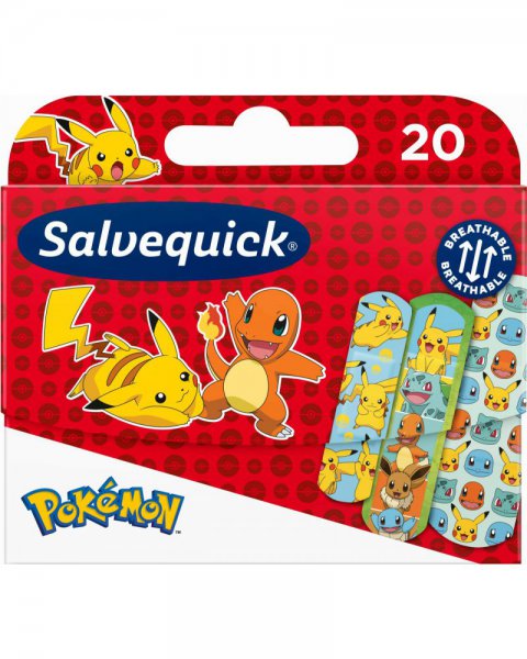 SALVEQUICK PLASTRY POKEMON 12SZT