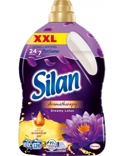 SILAN AROMATHERAPY DREAMY LOTUS PŁYN DO ZMIĘKCZANIA TKANIN 2772 ML (126 PRAŃ)