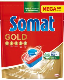 SOMAT GOLD TABLETKI DO MYCIA NACZYŃ W ZMYWARKACH 1116 G (60 X 18,6 G)