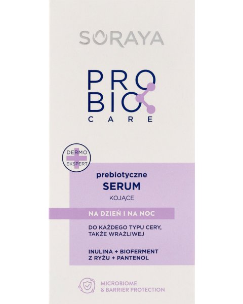 SORAYA PROBIO CARE PREBIOTYCZNE SERUM KOJĄCE NA DZIEŃ I NA NOC 30 ML