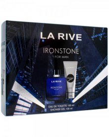 LA RIVE WOMAN IRONSTONE ZESTAW PREZENTOWY (WODA TOALETOWA 100 ML + ŻEL POD PRYSZNIC 100ML)