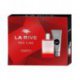 LA RIVE FOR MEN RED LINE ZESTAW PREZENTOWY (WODA TOALETOWA 90ML + ŻEL POD PRYSZNIC 100ML)