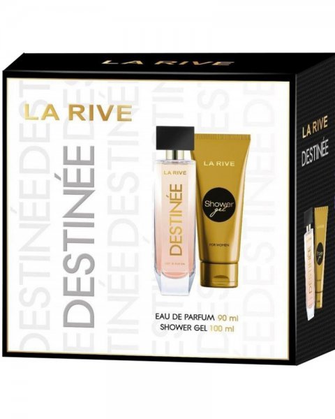 LA RIVE FOR WOMAN DESTINEE ZESTAW PREZENTOWY (WODA PERFUMOWANA 90ML + ŻEL POD PRYSZNIC 100ML)