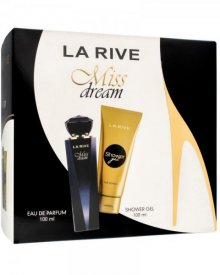 LA RIVE WOMAN MISS DREAM ZESTAW PREZENTOWY (WODA PERFUMOWANA 100ML + ŻEL POD PRYSZNIC 100ML)