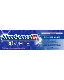 BLEND-A-MED 3D WHITE DELICATE WHITE PASTA DO ZĘBÓW 75ML
