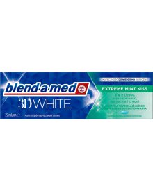 BLEND-A-MED 3D WHITE EXTREME MINT KISS PASTA DO ZĘBÓW 75ML