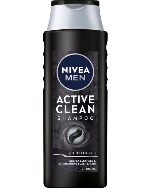 NIVEA MEN ACTIVE CLEAN SZAMPON DLA MĘŻCZYZN 400 ML