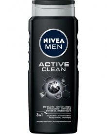 NIVEA MEN ACTIVE CLEAN ŻEL POD PRYSZNIC DLA MĘŻCZYZN 500 ML