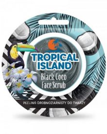 MARION TROPICAL ISLAND FACE SCRUB PEELING DO TWARZY DROBNOZIARNISTY BLACK COCO 8 G