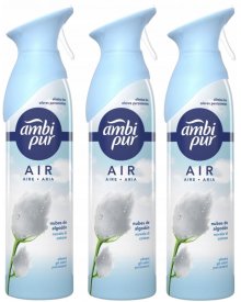 AMBI PUR COTTON BAWEŁNA ODŚWIEŻACZ POWIETRZA W SPRAYU 300ML 3szt